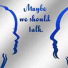 Logo Mediation– en Scheidingspraktijk Talking Is Solving: maybe we should talk